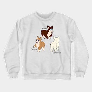 Corgi Toast (Light) Crewneck Sweatshirt